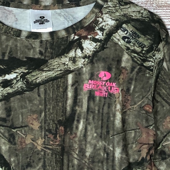 Mossy Oak Break Up Infinity Camo Long Sleeve Shirt - Picture 2 of 5